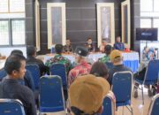 Sosialisasi sepablock untuk masyarakat yang membangun Huntap Mandiri. (dok. istimewa)