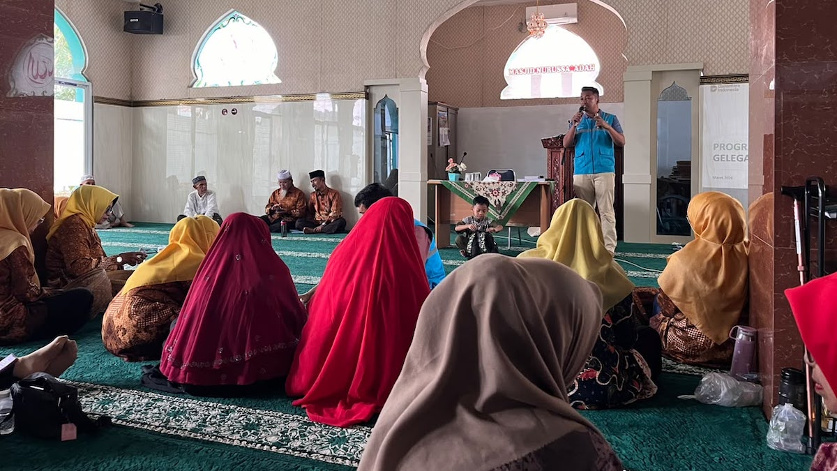 Sosialisasi PLN UP3 Padang ke PWRI Lubuk Begalung. (dok. istimewa)
