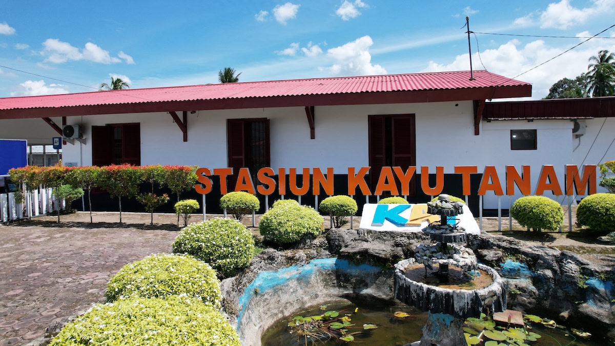 Stasiun Kayu Tanam. (dok. istimewa)