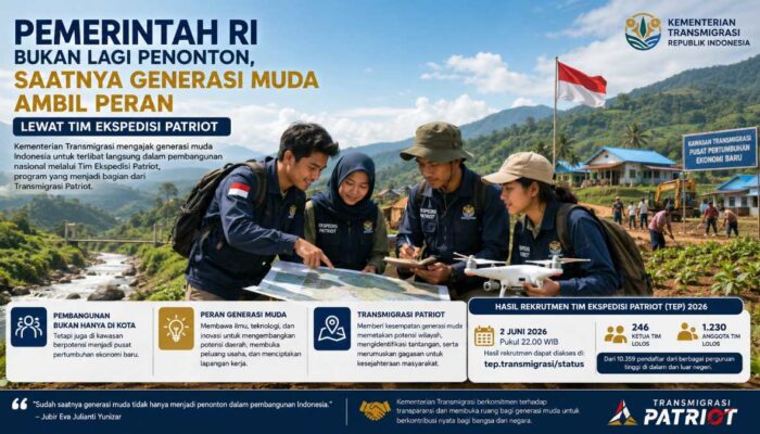 Bukan Lagi Penonton, Saatnya Generasi Muda Ambil Peran Lewat Tim Ekspedisi Patriot
