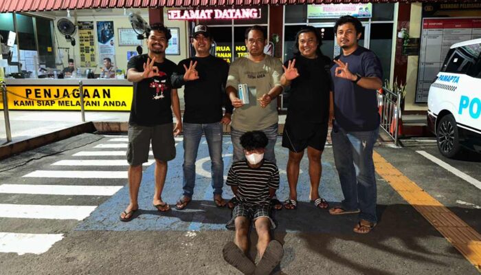 Pemuda 21 Tahun Ditangkap Polresta Padang, Diduga Bobol Rumah Kontrakan di Kuranji