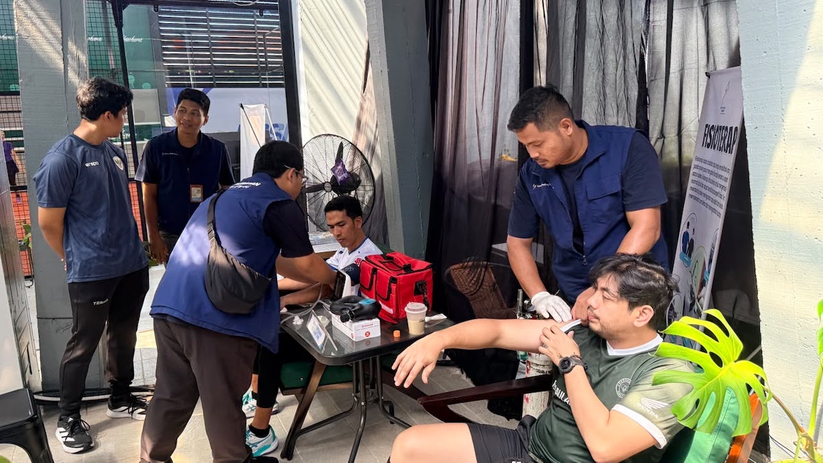 Tim dari SPH hadir di icecn Padel Andre Rosiade Cup 2026. (dok. istimewa)