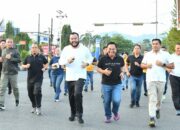 Wali Kota Padang dan Kapolresta Padang di acara Police Woman Run 2026. (dok. istimewa)