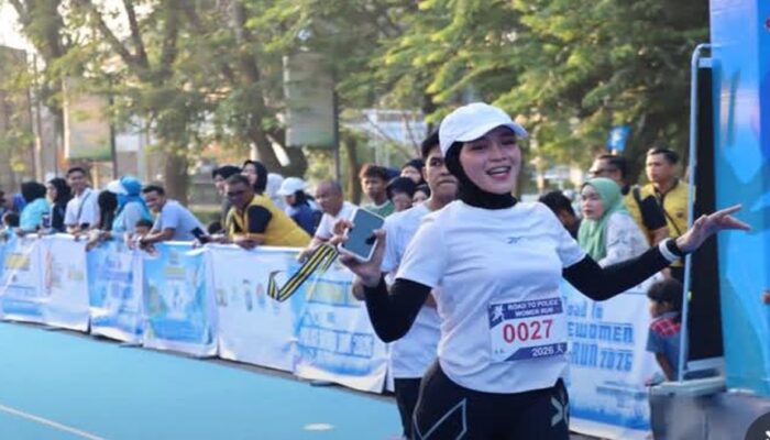 Dukung Police Woman Run 2026, Polres Pasaman Barat Gelar Kampanye Hidup Sehat