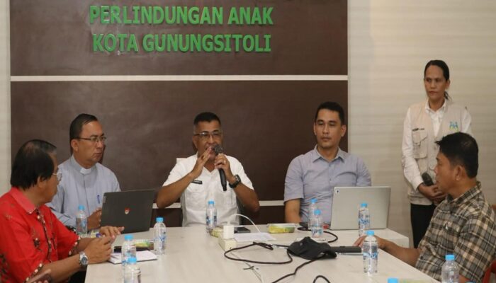 Cegah Kekerasan Anak dan TPPO, Pemko Gunungsitoli Libatkan Tokoh Agama hingga Pemerintah Desa