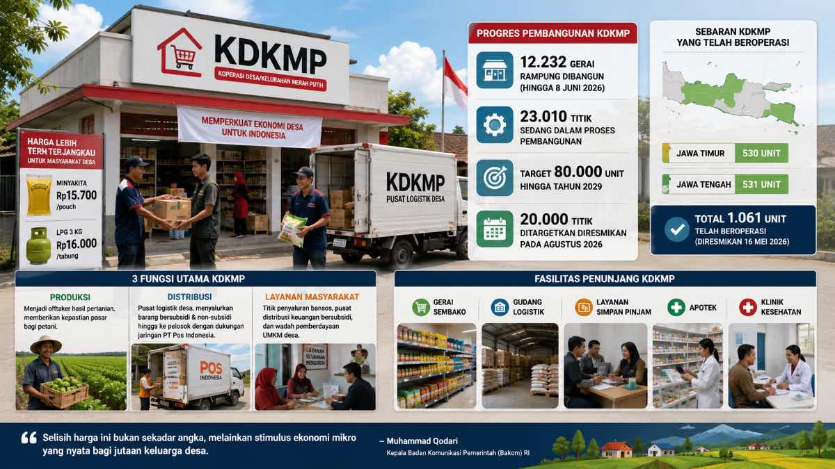 ilustrasi gerai KDKMP. (dibuat dengan ChatGPT)