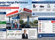 ilustrasi penyesuaian harga pertamax. (dibuat dengan ChatGPT)
