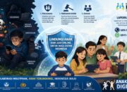 ilustrasi perlindungan anak dari judi online. (dok. dibuat dengan ChatGPT)