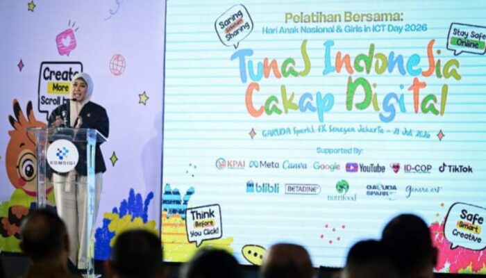 Peringati Hari Anak Nasional 2026, Menkomdigi Resmikan Deklarasi Sekolah Cakap Digital
