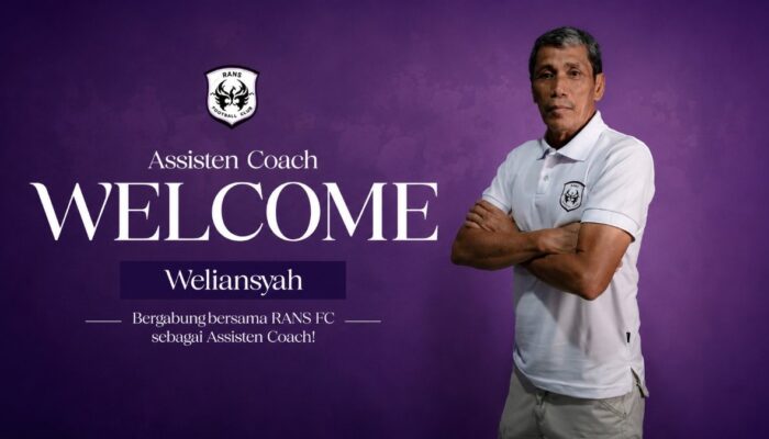 Eks Pelatih Semen Padang FC Resmi Bergabung Jadi Asisten Pelatih RANS FC
