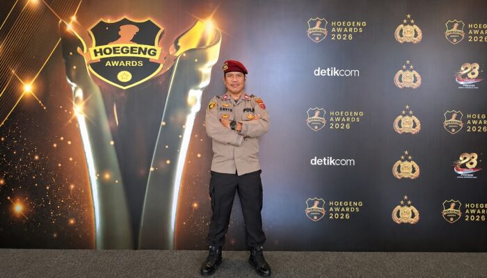 Kapolresta Padang Dukung Penuh David Wewe di Hoegeng Awards 2026, Tetap Bangga Meski Belum Raih Penghargaan