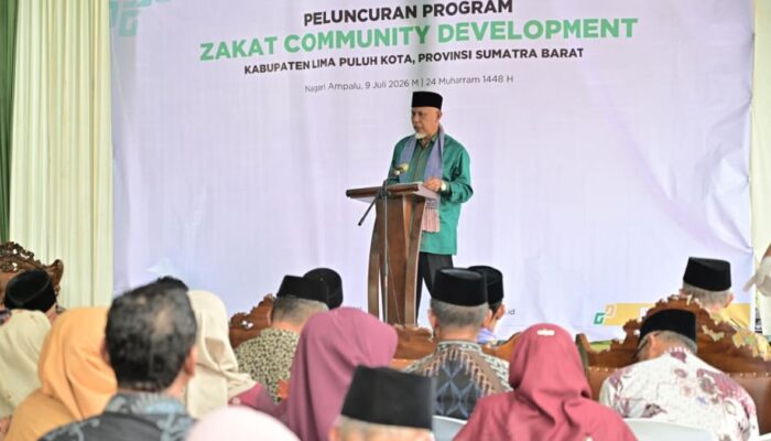 Zakat Produktif Jadi Penggerak Pemulihan Ekonomi, Gubernur Luncurkan Kampung Zakat Ampalu