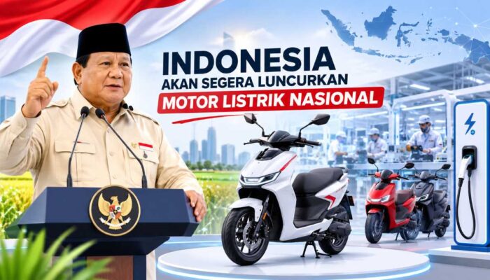 Presiden Prabowo: Indonesia Akan Segera Luncurkan Motor Listrik Nasional