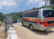 Jalan Tanah Datar-Sijunjung sudah bisa dilalui kendaraan usai jembatan selesai dibangun. (dok. istimewa)