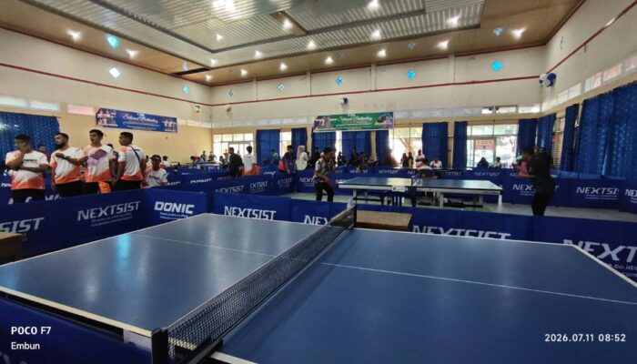 Kejurprov Tenis Meja Sumbar di Payakumbuh Jadi Ajang Pembinaan Atlet Jelang Porprov