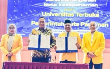 MoU Pemko Pariaman dengan Universitas Terbuka. (dok. istimewa)