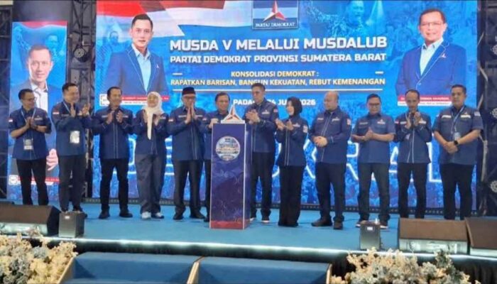 Musdalub Demokrat Sumbar Percepat Konsolidasi, Mulyadi: Jangan Sampai Tertinggal di Pemilu 2029