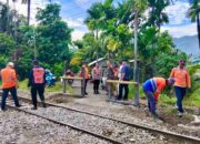 KAI Divre II Sumbar Tuntaskan Penutupan 35 Perlintasan Liar