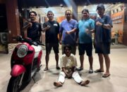 Pelaku pencurian sepeda motor diamankan Tim Klewang Polresta Padang. (dok. istimewa)