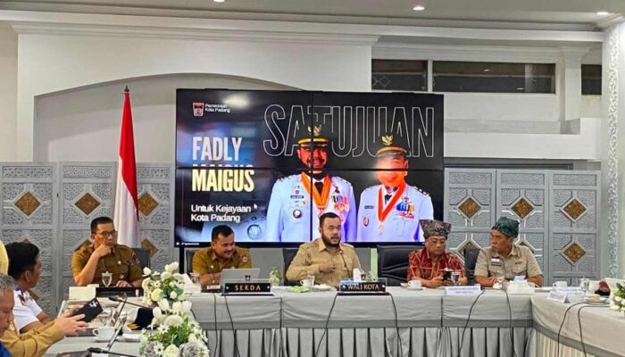 Wali Kota Padang Harapkan Dukungan Pusat Bangun Dua Embung Besar untuk Penanganan Banjir