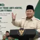 Presiden Prabowo: Pemerintah Tidak Anti-Kritik, tetapi Jangan Fitnah