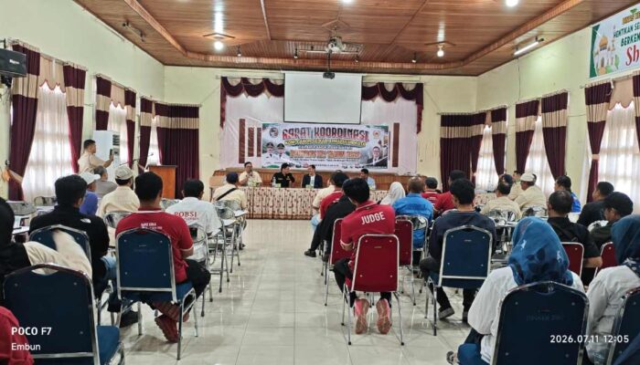Rapat Koordinasi Kumpulkan 47 Cabor, KONI Limapuluh Kota Matangkan Persiapan Porprov XIV Sumbar 2026