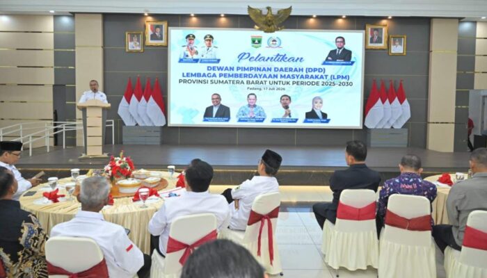 Sekda Sumbar: LPM Harus Jadi Penggerak Nagari Creative Hub dan Pemberdayaan Masyarakat