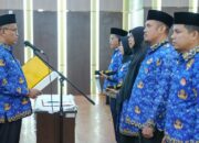 Sekdaprov Sumbar lantik pejabat fungsional. (dok. istimewa)