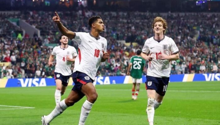 Inggris Kalahkan Meksiko 3-2 dan Lolos ke Perempat Final Piala Dunia 2026