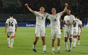 Selebrasi pemain Timnas Indonesia usai kalahkan Myanmar di ASEAN Hyundai Cup 2026. (dok. istimewa)