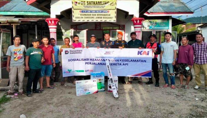 KAI Divre II Sumbar Edukasi Keselamatan untuk Perkuat Kepedulian Masyarakat di Sekitar Jalur Rel