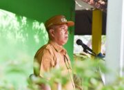 Wawako Mulyadi Pimpin Upacara Hari Pertama Sekolah di SMPN 3 Pariaman
