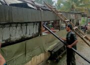 Puting Beliung Terjang Sungai Aur Pasbar, Empat Rumah Rusak