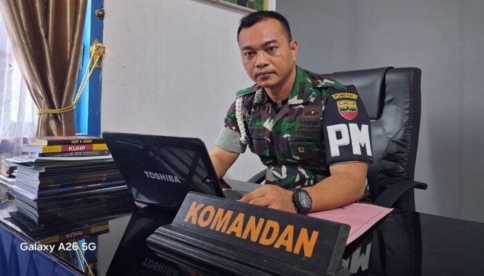 Usai Viral di Medsos soal Pengamanan Revitalisasi SMAN Sukma Nias, Dansubdenpom I/2-5 Nias Tegaskan Hal Itu Tidak Benar