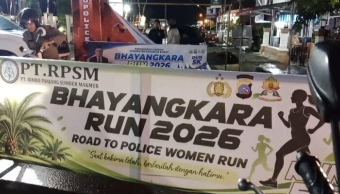 Polres Pasaman Barat Sukses Gelar Bhayangkara Run 2026, Perkuat Sinergi dengan Masyarakat
