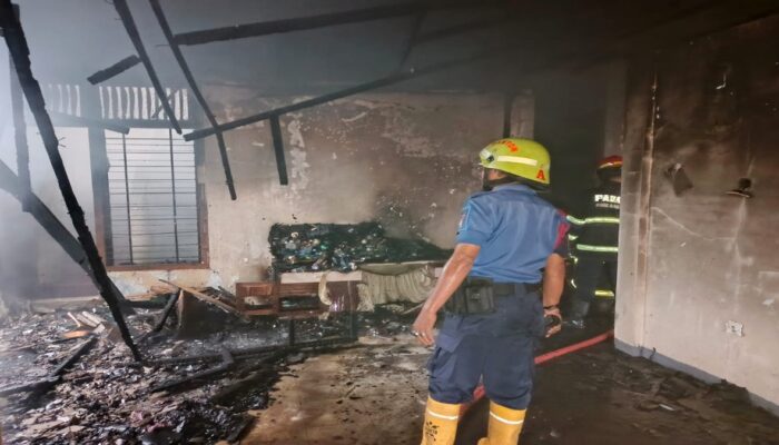 Rumah Lansia di Padang Terbakar, Kerugian Ditaksir Capai Rp500 Juta