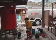 Bantuan air bersih Semen Padang. (dok. istimewa)