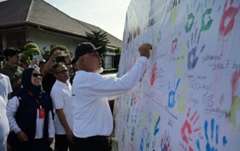 Dukungan untuk mencegah pembullyan yang digagas Pemprov Sumbar. (dok. adpsb)