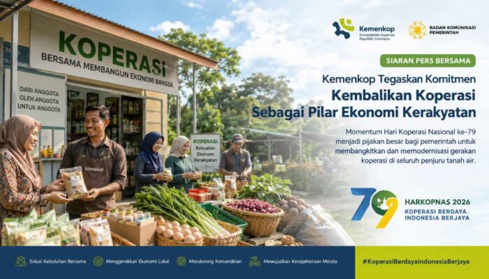 Kemenkop Tegaskan Komitmen Kembalikan Koperasi, Sebagai Pilar Ekonomi Kerakyatan