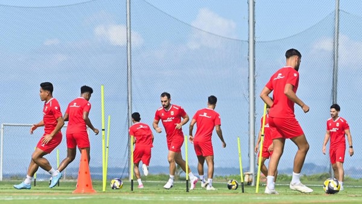 Latihan skuad Timnas Indonesia jelang lawan Myanmar di ASEAN Hyundai Cup 2026. (dok. istimewa)