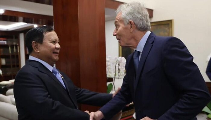 Presiden Prabowo Terima Kunjungan Tony Blair di Kertanegara, Bahas Isu Strategis Dunia