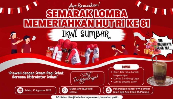 IKWI Sumbar Adakan Lomba Buat Teh Talua Lamak