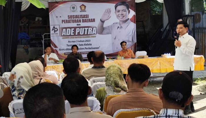 Ade Putra Dorong Perda Perkebunan Benar-Benar Lindungi Petani