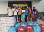 Bank Nagari bantu korban bencana di Padang. (dok. istimewa)