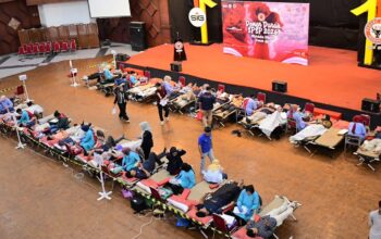 Donor darah SPSP 2026 di HUT RI ke-81. (dok. istimewa)