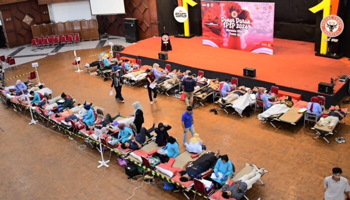 Semarak HUT Kemerdekaan RI dan Kota Padang, PT Semen Padang Sumbangkan 326 Kantong Darah ke PMI