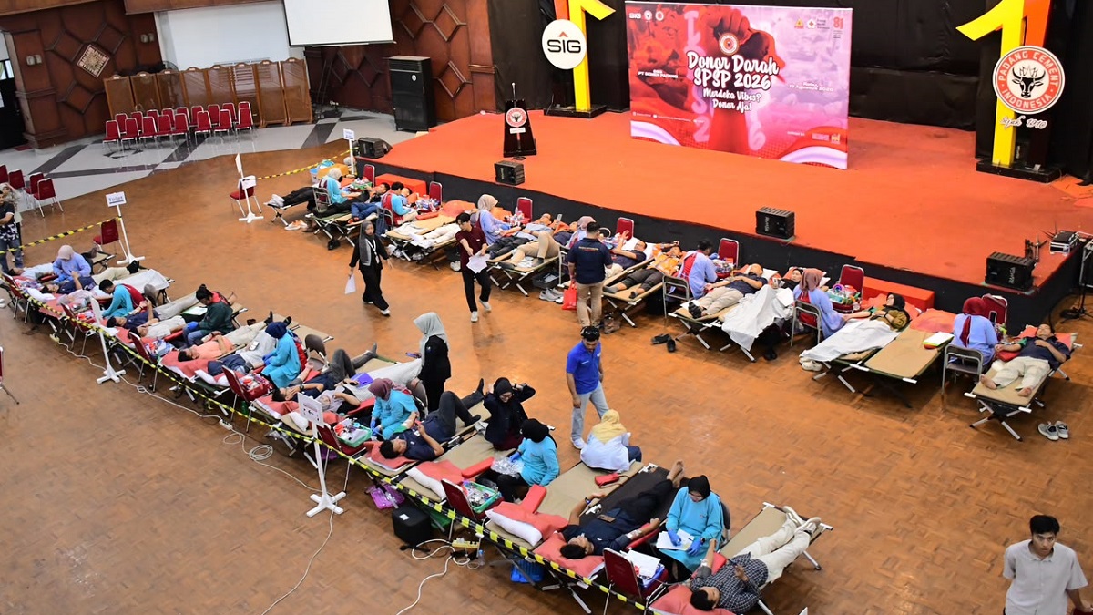 Donor darah SPSP 2026 di HUT RI ke-81. (dok. istimewa)