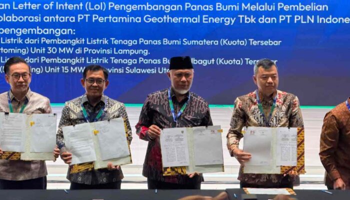 Gubernur Mahyeldi Tegaskan Komitmen Sumbar Kembangkan Energi Geothermal