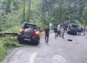 Kecelakaan Beruntun di Lurah Barangin Pasaman, Satu Kendaraan Dilaporkan Masuk Jurang