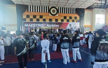 The Arena of Maestro x Andalas Open Karate Championship Jadi Ajang Persiapan Atlet Jelang Porprov